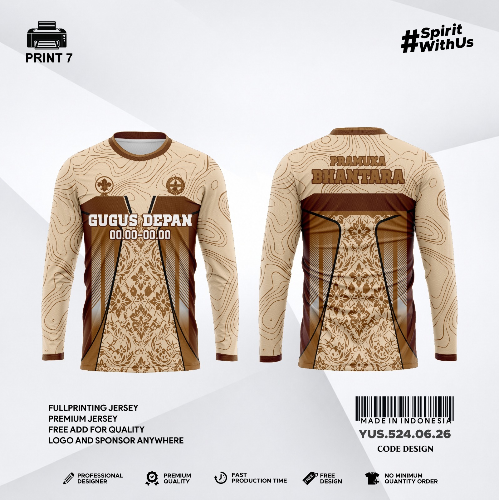 Jersey Pramuka X7-26