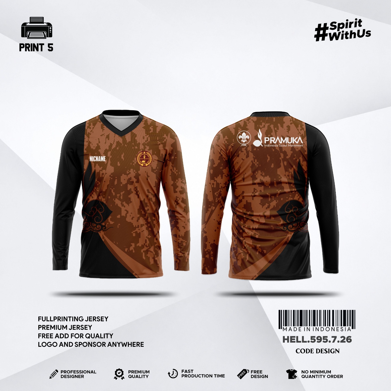 Jersey Pramuka X4-26