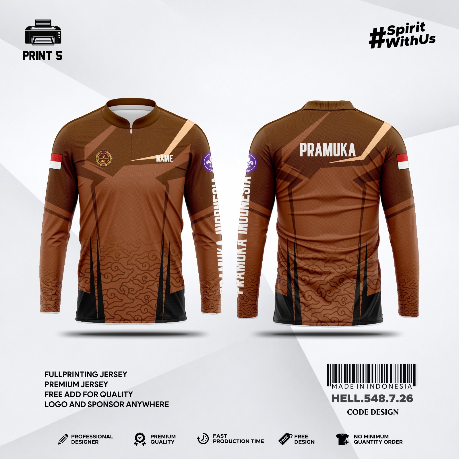 Jersey Pramuka X6-26